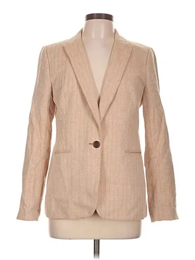 Pre-owned J.crew Factory Store Blazer Jacket In Tan