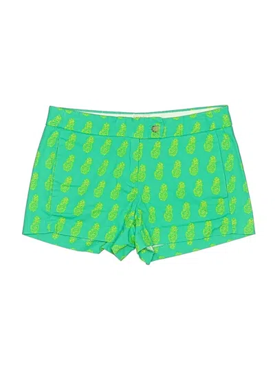 Pre-owned J.crew Factory Store Board Shorts In Green