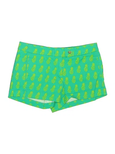 Pre-owned J.crew Factory Store Board Shorts In Green