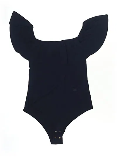 Pre-owned J.crew Factory Store Bodysuit In Black