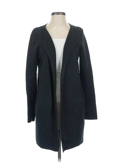 Pre-owned J.crew Factory Store Cardigan Sweater In Black