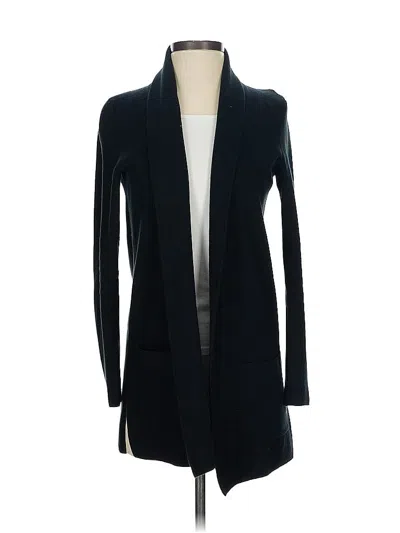 Pre-owned J.crew Factory Store Cardigan Sweater In Black