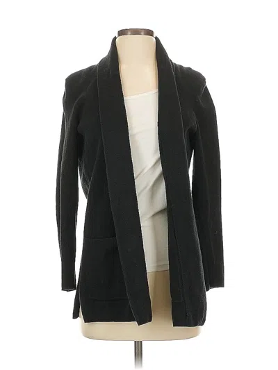 Pre-owned J.crew Factory Store Cardigan Sweater In Black