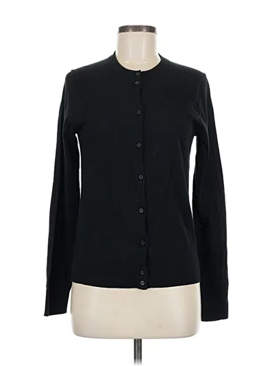Pre-owned J.crew Factory Store Cardigan Sweater In Black