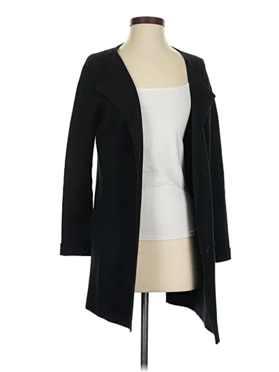 Pre-owned J.crew Factory Store Cardigan Sweater In Black