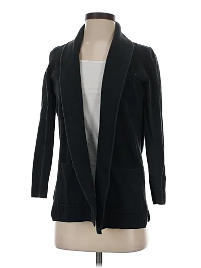 Pre-owned J.crew Factory Store Cardigan Sweater In Black