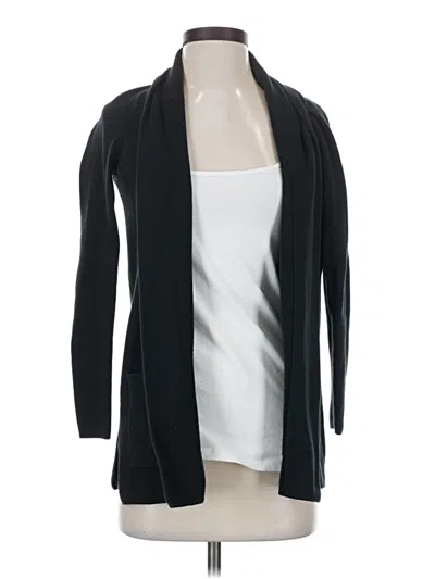 Pre-owned J.crew Factory Store Cardigan Sweater In Black