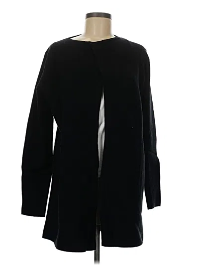 Pre-owned J.crew Factory Store Cardigan Sweater In Black