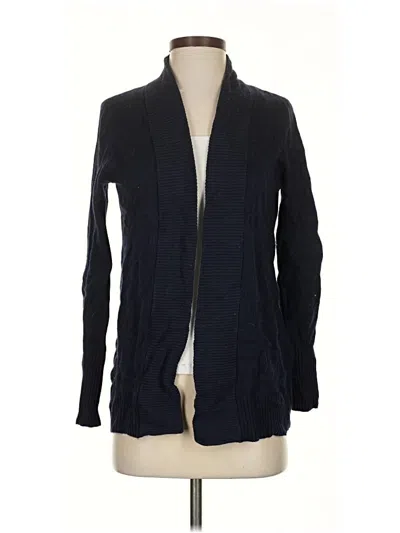 Pre-owned J.crew Factory Store Cardigan Sweater In Black
