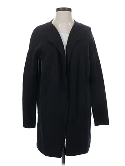 Pre-owned J.crew Factory Store Cardigan Sweater In Black