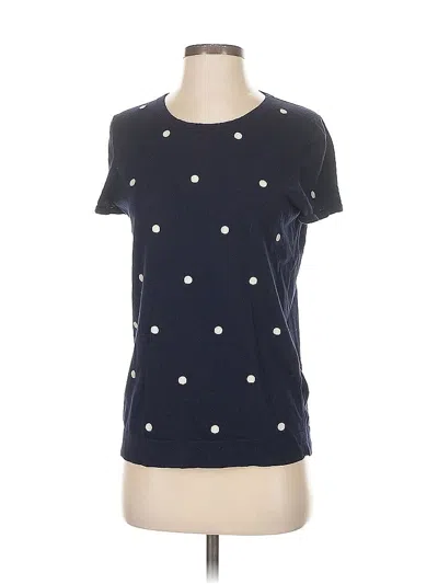 Pre-owned J.crew Factory Store Cardigan Sweater In Blue