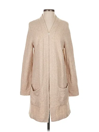 Pre-owned J.crew Factory Store Cardigan Sweater In Brown