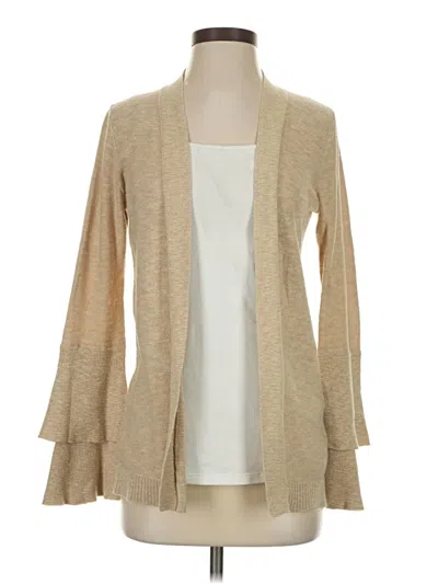Pre-owned J.crew Factory Store Cardigan Sweater In Brown