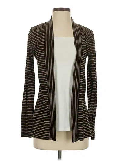 Pre-owned J.crew Factory Store Cardigan Sweater In Brown