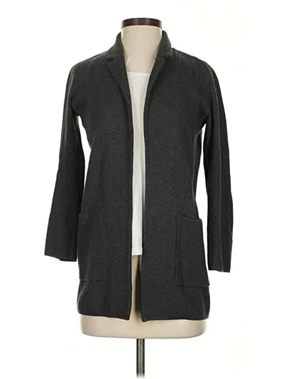 Pre-owned J.crew Factory Store Cardigan Sweater In Gray