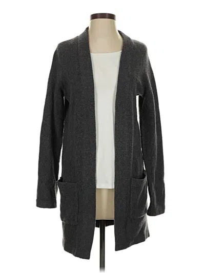 Pre-owned J.crew Factory Store Cardigan Sweater In Gray