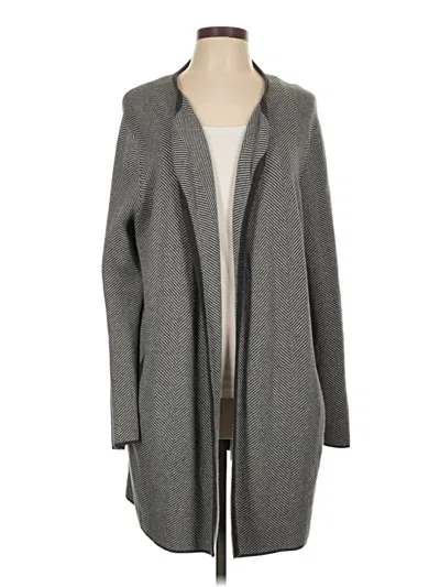 Pre-owned J.crew Factory Store Cardigan Sweater In Gray