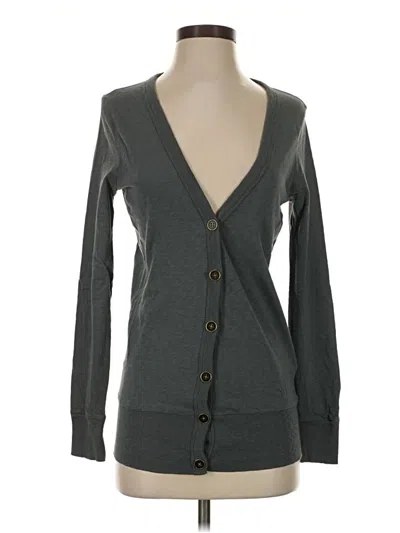 Pre-owned J.crew Factory Store Cardigan Sweater In Gray