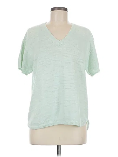 Pre-owned J.crew Factory Store Cardigan Sweater In Green