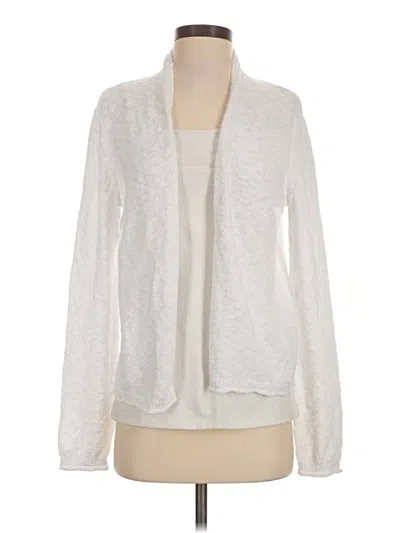 J.crew Factory Store Cardigan Sweater In White