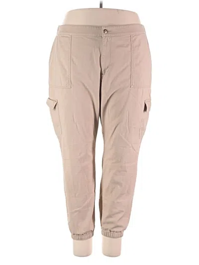 Pre-owned J.crew Factory Store Cargo Pants In Tan