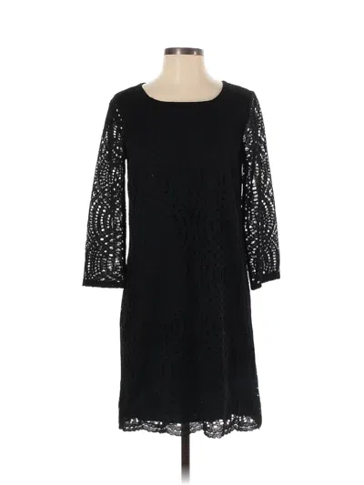 Pre-owned J.crew Factory Store Casual Dress In Black