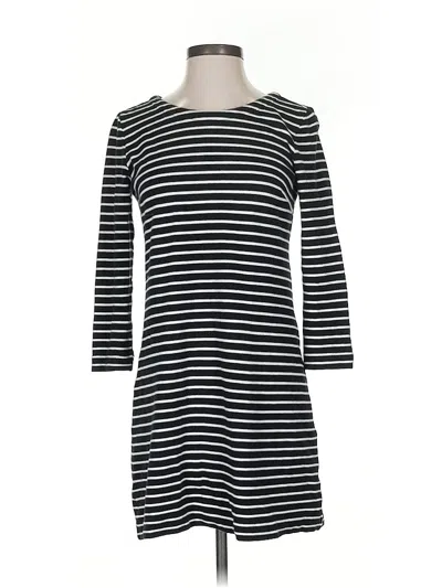Pre-owned J.crew Factory Store Casual Dress In Black