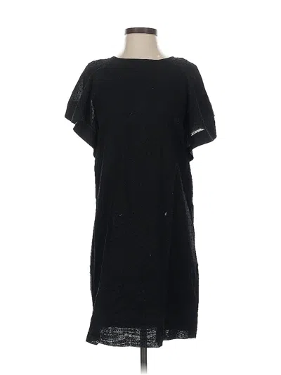 Pre-owned J.crew Factory Store Casual Dress In Black