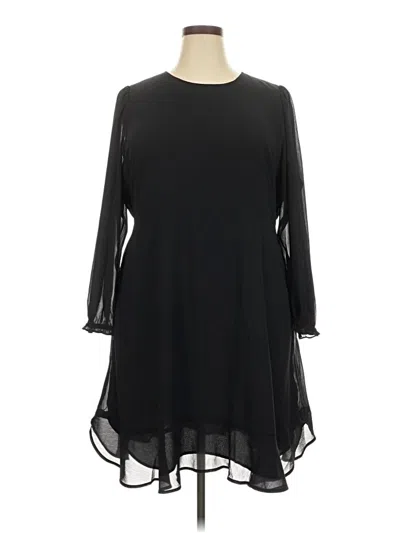 J.crew Factory Store Casual Dress In Black