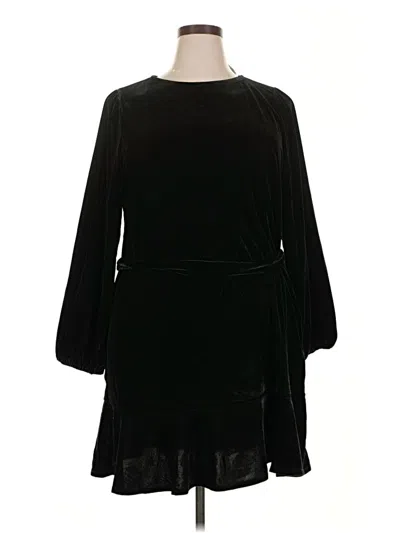 J.crew Factory Store Casual Dress In Black