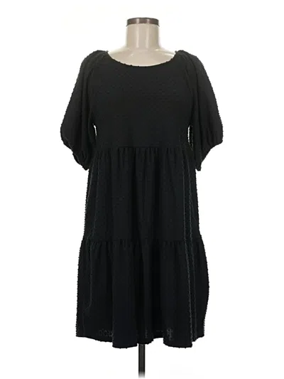 Pre-owned J.crew Factory Store Casual Dress In Black