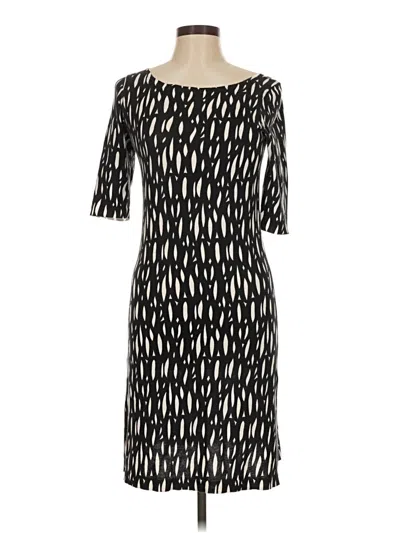 Pre-owned J.crew Factory Store Casual Dress In Black