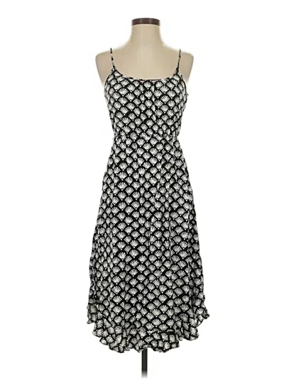 Pre-owned J.crew Factory Store Casual Dress In Black