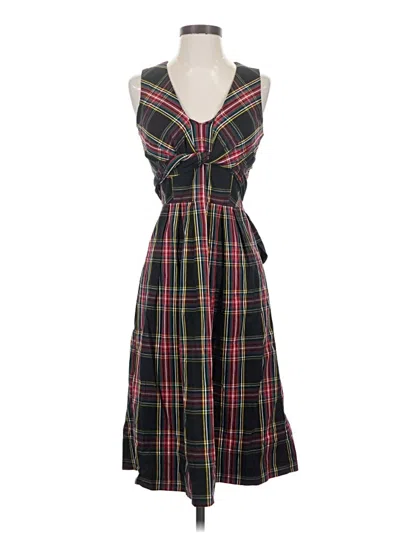 J.crew Factory Store Casual Dress In Black
