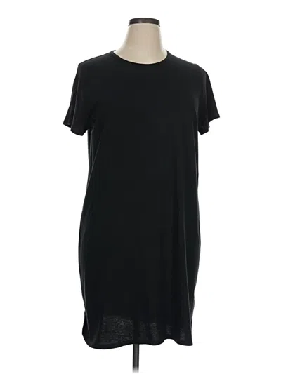 J.crew Factory Store Casual Dress In Black