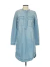 J.crew Factory Store Casual Dress In Blue