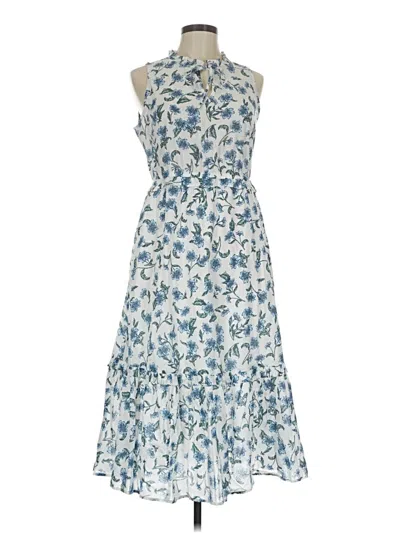 J.crew Factory Store Casual Dress In Blue