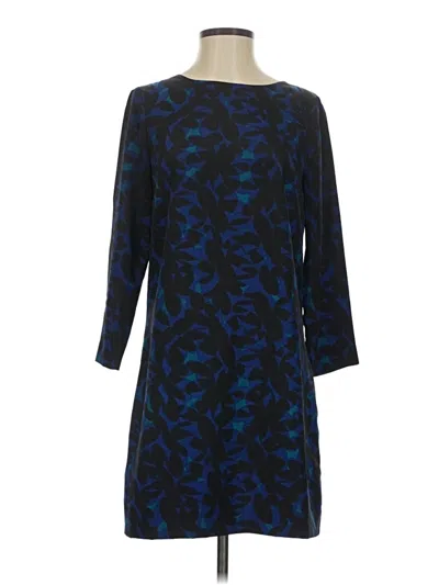 Pre-owned J.crew Factory Store Casual Dress In Blue