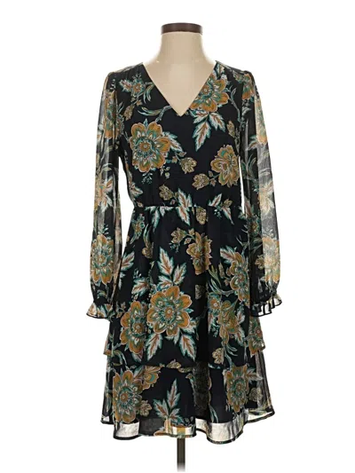 Pre-owned J.crew Factory Store Casual Dress In Blue