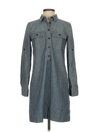 Pre-owned J.crew Factory Store Casual Dress In Gray