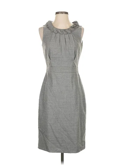 Pre-owned J.crew Factory Store Casual Dress In Gray