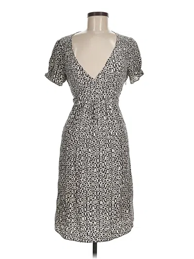 Pre-owned J.crew Factory Store Casual Dress In Gray