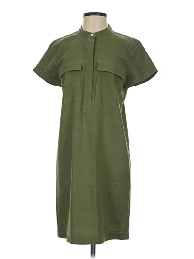 Pre-owned J.crew Factory Store Casual Dress In Green