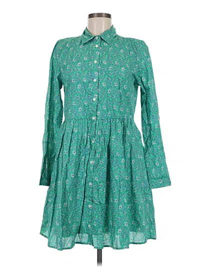 J.crew Factory Store Casual Dress In Green