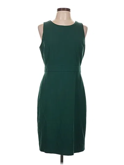 Pre-owned J.crew Factory Store Casual Dress In Green