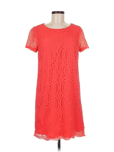 Pre-owned J.crew Factory Store Casual Dress In Orange