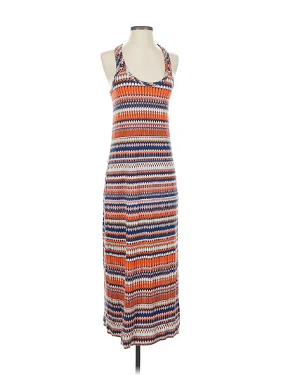 Pre-owned J.crew Factory Store Casual Dress In Orange