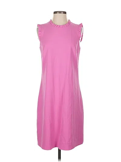 J.crew Factory Store Casual Dress In Pink
