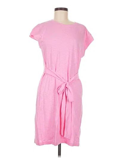 J.crew Factory Store Casual Dress In Pink