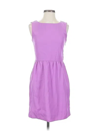 Pre-owned J.crew Factory Store Casual Dress In Purple